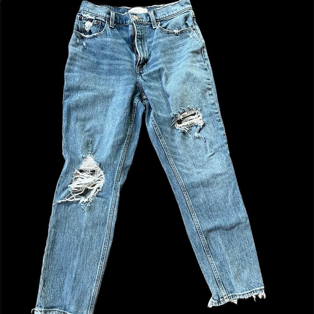 Abercrombie and Fitch Mom Jeans
